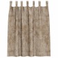 vidaXL Βελούδινες Κουρτίνες 2 τμχ. Μπρονζέ 140 x 140 cm Βελούδο