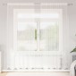 vidaXL Κουρτίνα Δαντέλας Λευκό 200 x 150 cm Πολυεστέρας