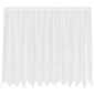 vidaXL Κουρτίνα Δαντέλας Λευκό 140 x 300 cm Πολυεστέρας