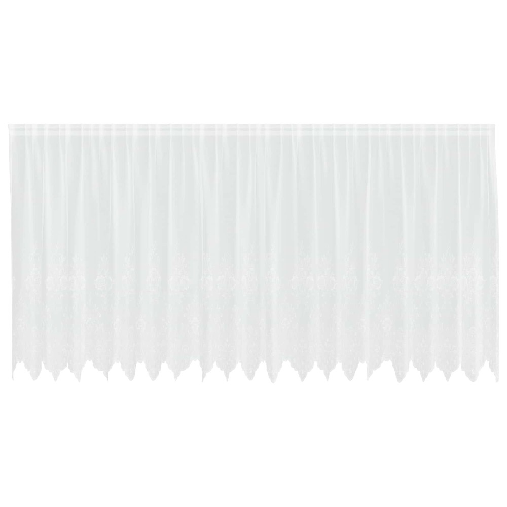 vidaXL Κουρτίνα Δαντέλας Λευκό 160 x 500 cm Πολυεστέρας