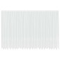 vidaXL Κουρτίνα Δαντέλας Λευκό 220 x 600 cm Πολυεστέρας