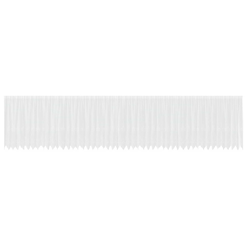 vidaXL Κουρτίνα Δαντέλας Λευκό 160 x 1200 cm Πολυεστέρας