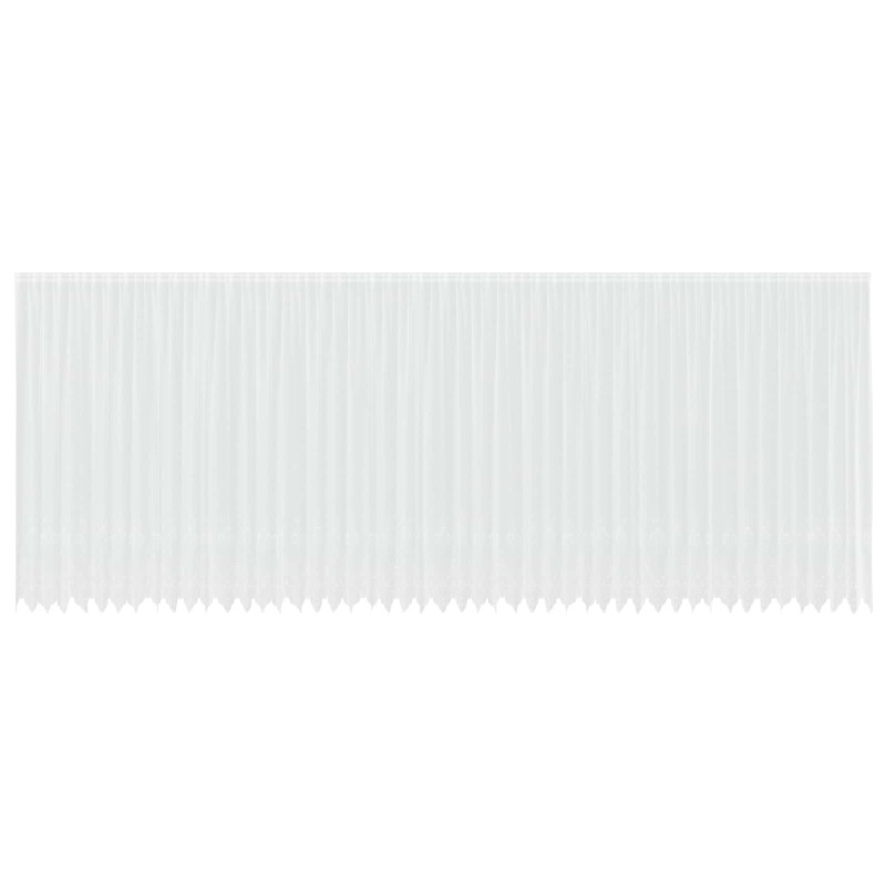 vidaXL Κουρτίνα Δαντέλας Λευκό 300 x 1200 cm Πολυεστέρας