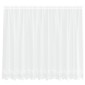 vidaXL Κουρτίνα Δαντέλας Λευκό 300 x 140 cm Πολυεστέρας