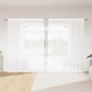 vidaXL Κουρτίνα Δαντέλας Λευκό 300 x 245 cm Πολυεστέρας