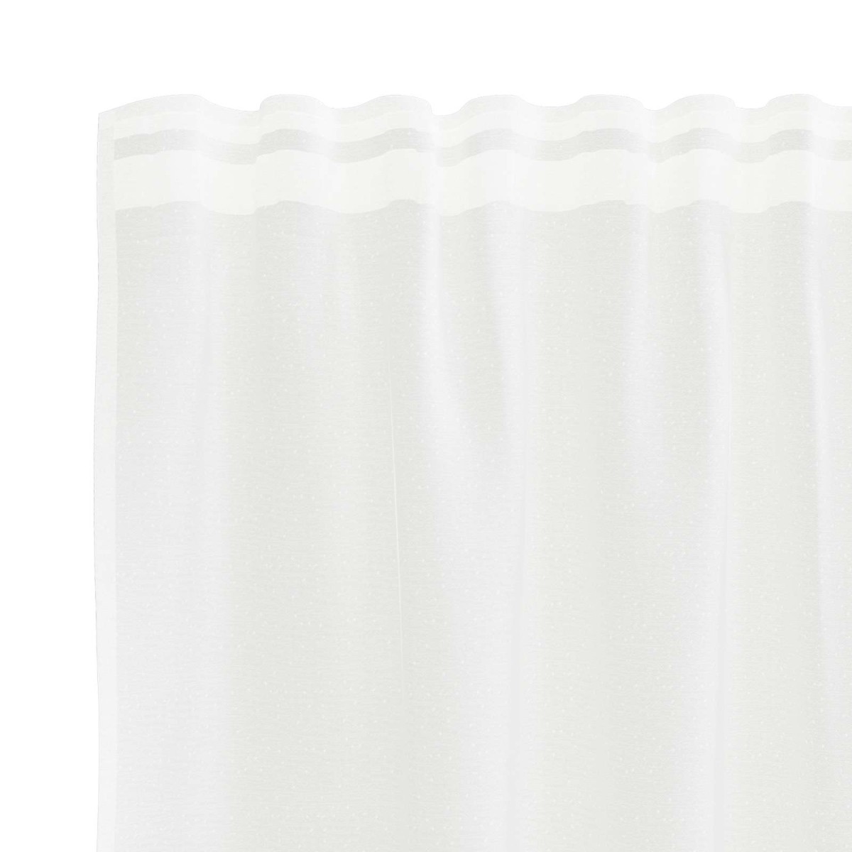 vidaXL Κουρτίνα Δαντέλας Λευκό 200 x 600 cm Πολυεστέρας