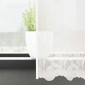 vidaXL Κουρτίνα Δαντέλας Λευκό 200 x 900 εκ Πολυεστέρας