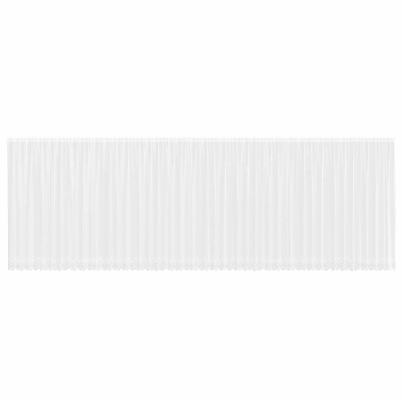 vidaXL Κουρτίνα Δαντέλας Λευκό 200 x 1200 cm Πολυεστέρας