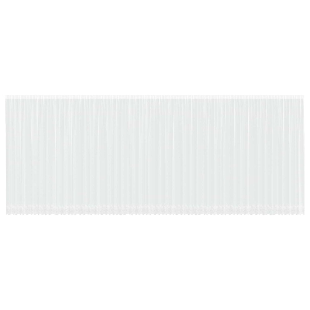 vidaXL Κουρτίνα Δαντέλας Λευκό 260 x 1200 εκ Πολυεστέρας
