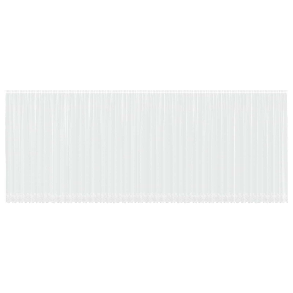 vidaXL Κουρτίνα Δαντέλας Λευκό 260 x 1200 εκ Πολυεστέρας