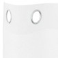 vidaXL Κουρτίνα βυσσινί 2 τμχ. Λευκό 225 x 140 εκ. Πολυεστέρας