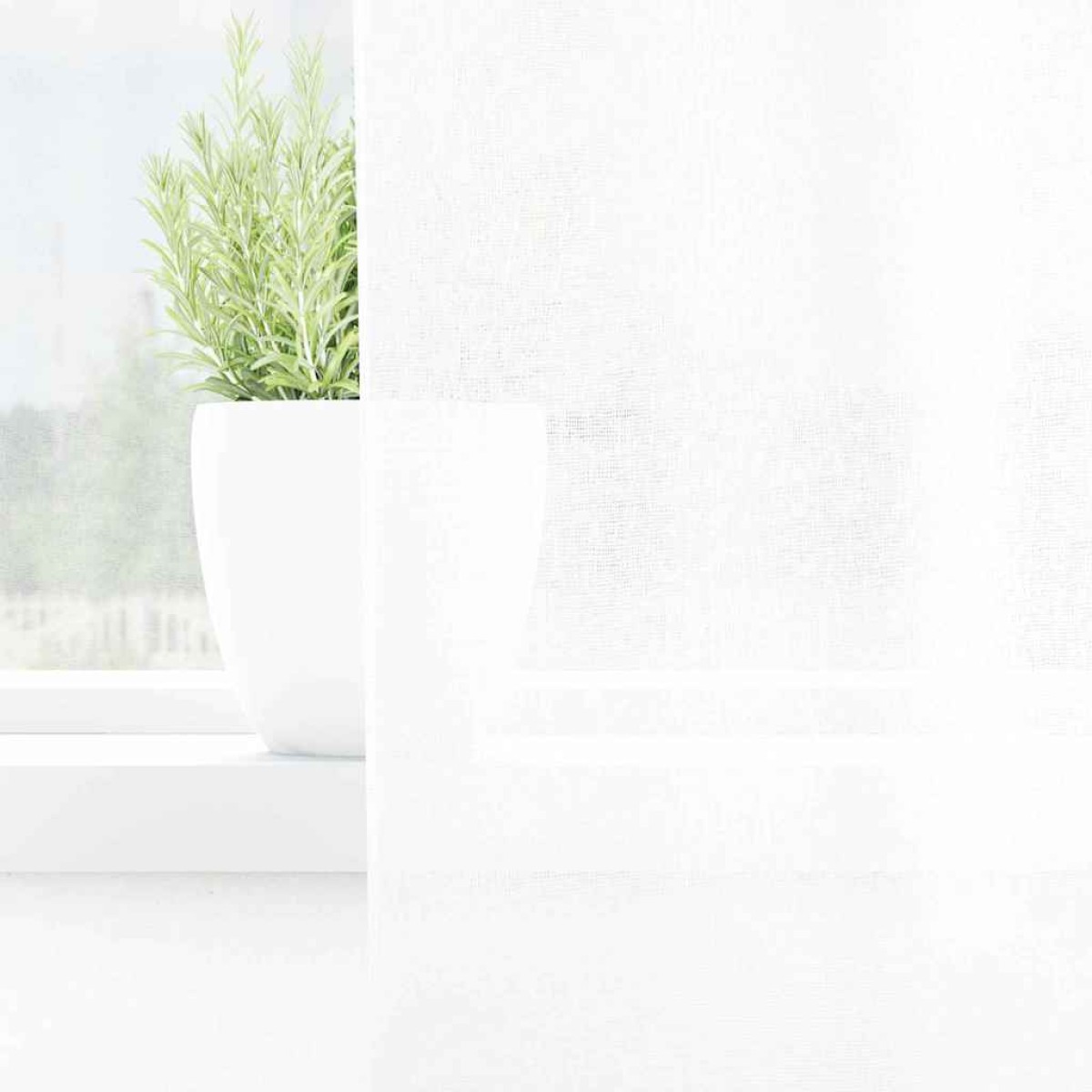 vidaXL Κουρτίνα βυσσινί 2 τμχ. Λευκό 260 x 140 εκ. Πολυεστέρας