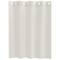 vidaXL Κουρτίνα βυσσινί 2 τμχ. Κρεμ 140 x 140 cm Πολυεστέρας