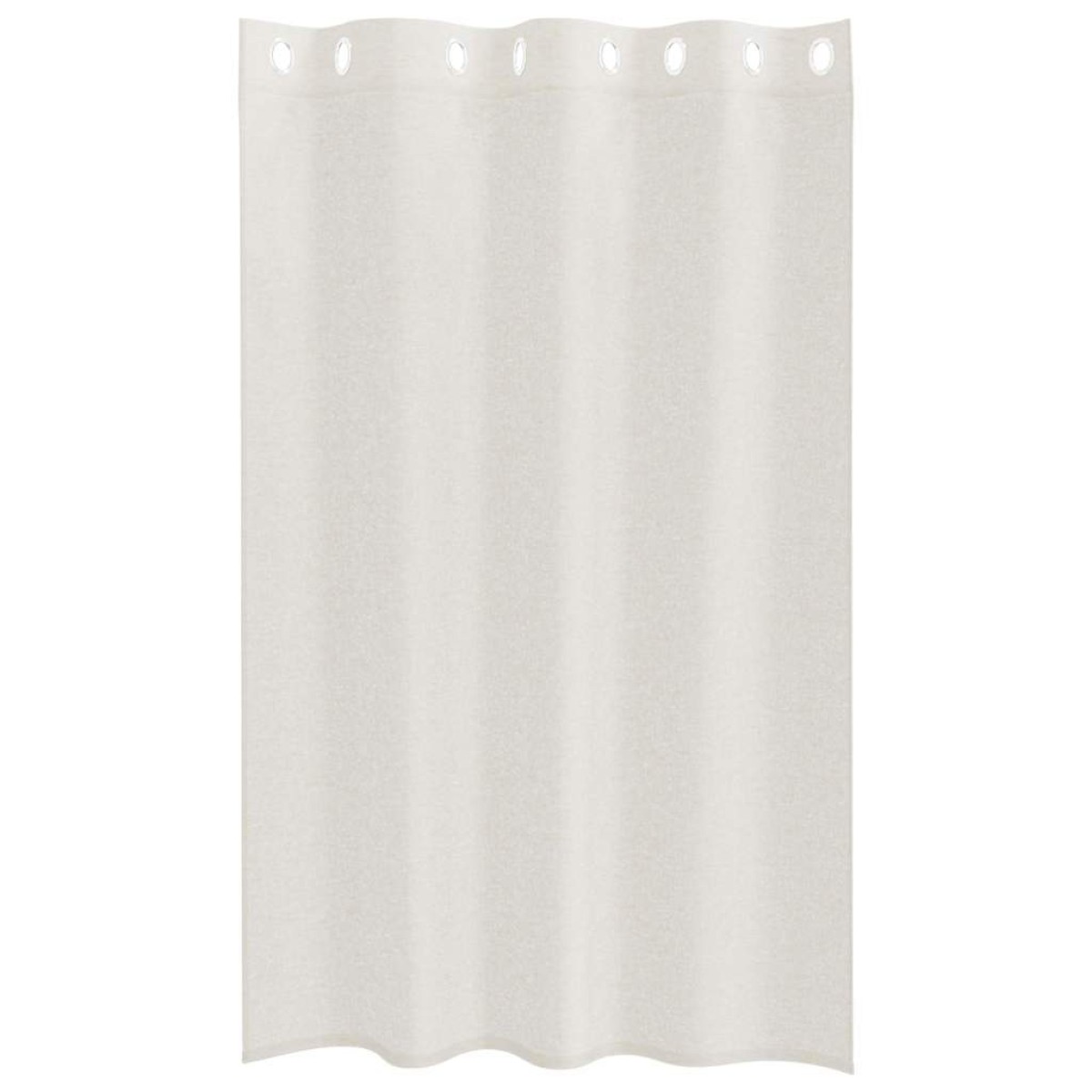 vidaXL Κουρτίνα βυσσινί 2 τμχ. Κρεμ 175 x 140 εκ. Πολυεστέρας