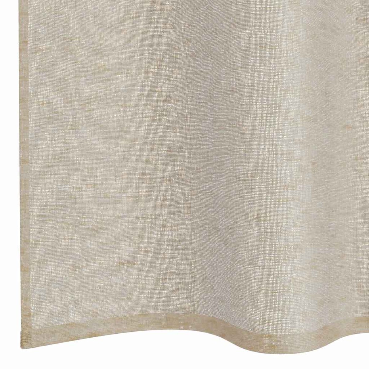 vidaXL Κουρτίνα βυσσινί 2 τμχ. Άμμος 225 x 140 εκ. Πολυεστέρας