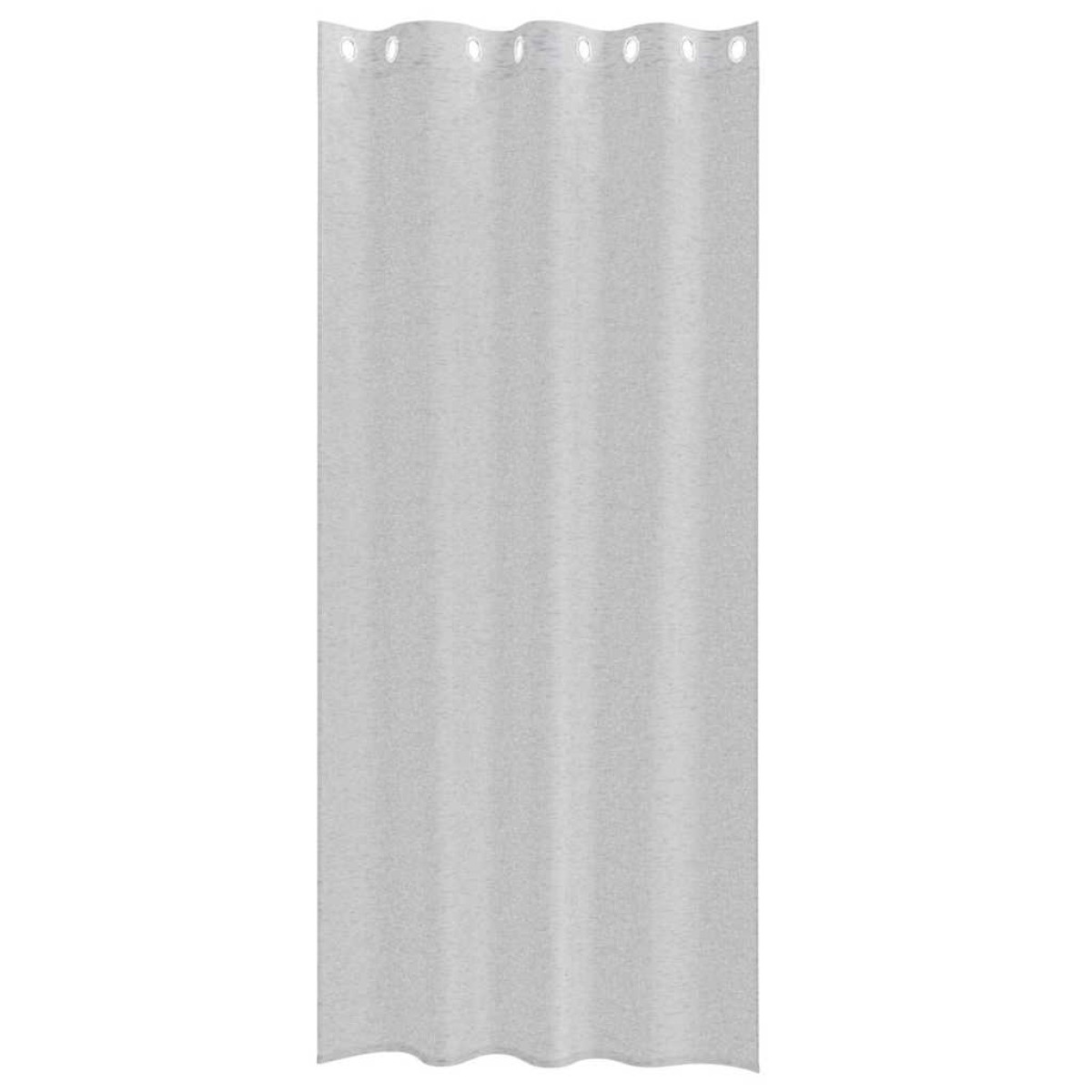 vidaXL Κουρτίνα βυσσινί 2 τμχ. Ανοιχτό γκρι 225 x 140 εκ. Πολυεστέρας