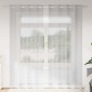 vidaXL Κουρτίνα βυσσινί 2 τμχ. Ανοιχτό γκρι 225 x 140 εκ. Πολυεστέρας