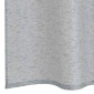 vidaXL Κουρτίνα βυσσινί 2 τμχ. Σκούρο Γκρι 140 x 140 cm Πολυεστέρας