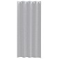 vidaXL Κουρτίνα βυσσινί 2 τμχ. Σκούρο Γκρι 260 x 140 εκ. Πολυεστέρας