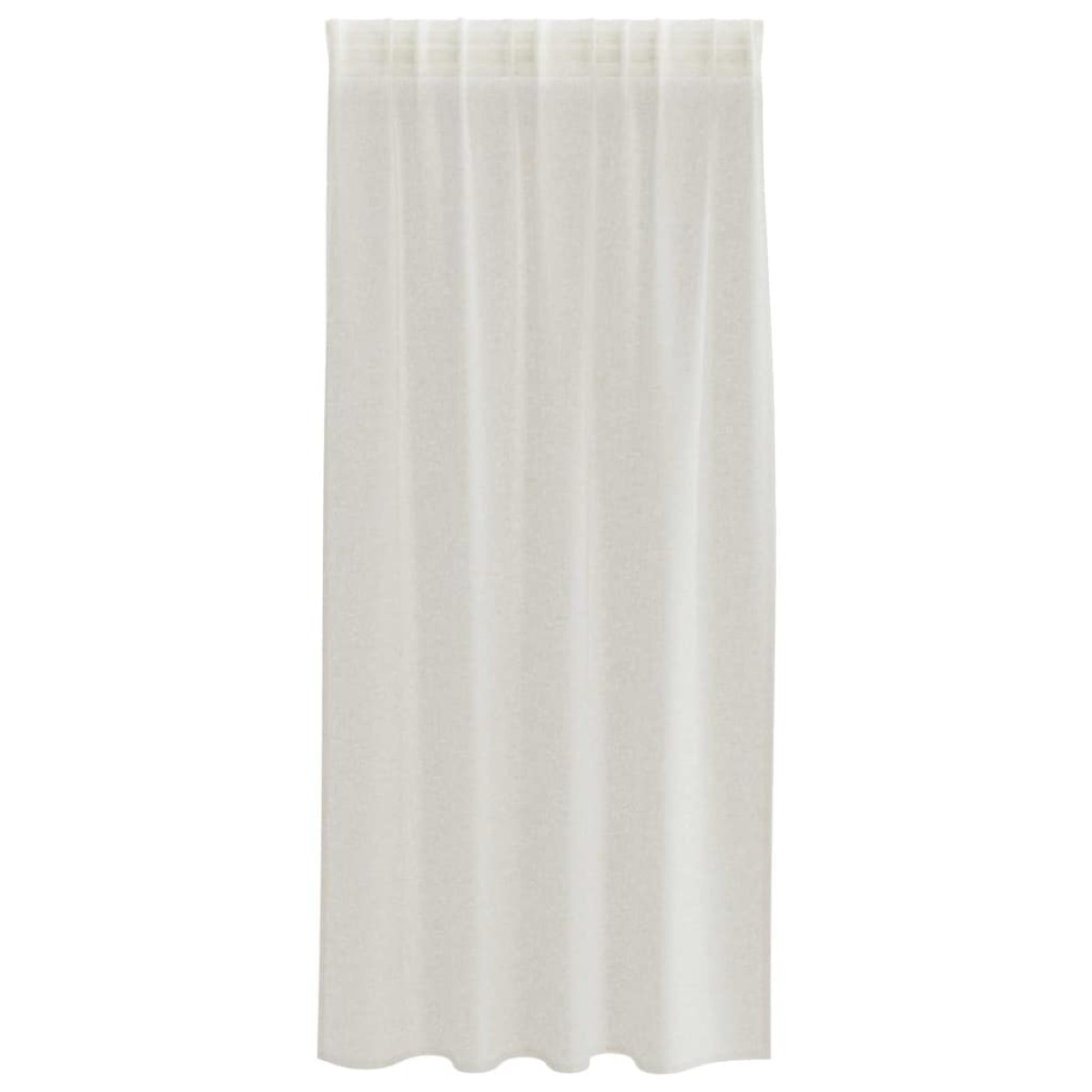 vidaXL Κουρτίνα βυσσινί 2 τμχ. Κρεμ 175 x 140 εκ. Πολυεστέρας