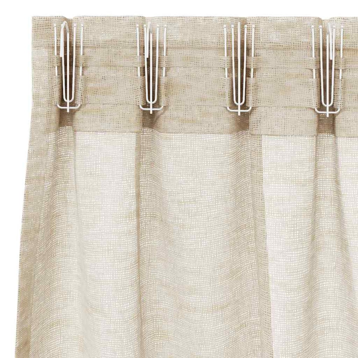 vidaXL Κουρτίνα βυσσινί 2 τμχ. Άμμος 245 x 140 εκ. Πολυεστέρας