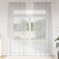 vidaXL Κουρτίνα βυσσινί 2 τμχ. Ανοιχτό γκρι 225 x 140 εκ. Πολυεστέρας