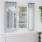 vidaXL Κουρτίνα βυσσινί 2 τμχ. Σκούρο Γκρι 175 x 140 εκ. Πολυεστέρας