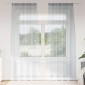 vidaXL Κουρτίνα βυσσινί 2 τμχ. Σκούρο Γκρι 245 x 140 εκ. Πολυεστέρας