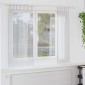 vidaXL Κουρτίνα βυσσινί 2 τμχ. Ανοιχτό γκρι 175 x 140 εκ. Πολυεστέρας