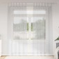 vidaXL Κουρτίνα βυσσινί 2 τμχ. Ανοιχτό γκρι 225 x 140 εκ. Πολυεστέρας