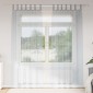 vidaXL Κουρτίνα βυσσινί 2 τμχ. Σκούρο Γκρι 225 x 140 εκ. Πολυεστέρας