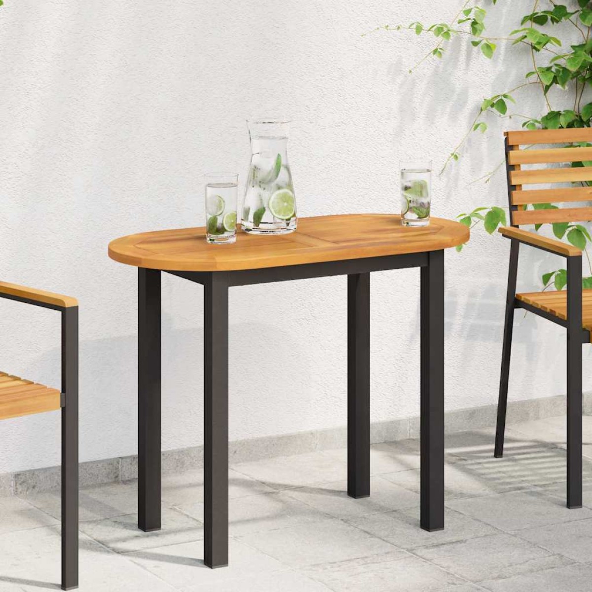 vidaXL Καπάκι τραπεζιού Φυσικό Λάδι 90 x 45 x 2 εκ.
