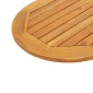 vidaXL Καπάκι τραπεζιού Φυσικό Λάδι 100 x 50 x 2 cm