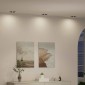 vidaXL Σποτ 6 τεμ. Μαύρο 9 x 9 x 2 εκ. Αλουμίνιο