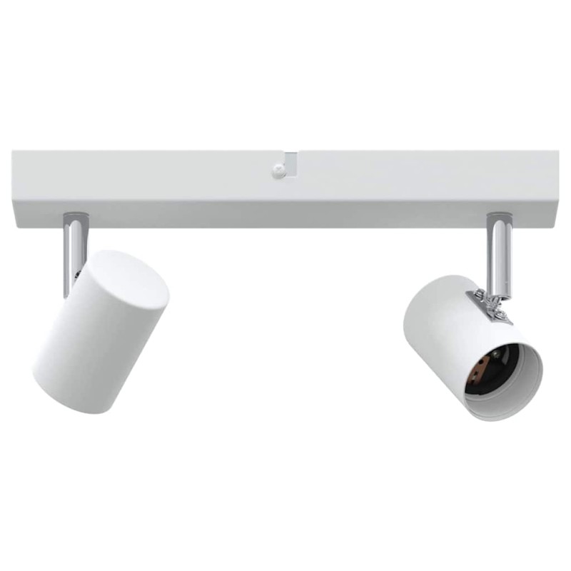 vidaXL Σποτ οροφής με προβολείς Λευκό 26 x 6,5 x 11,5 εκ Μέταλλο