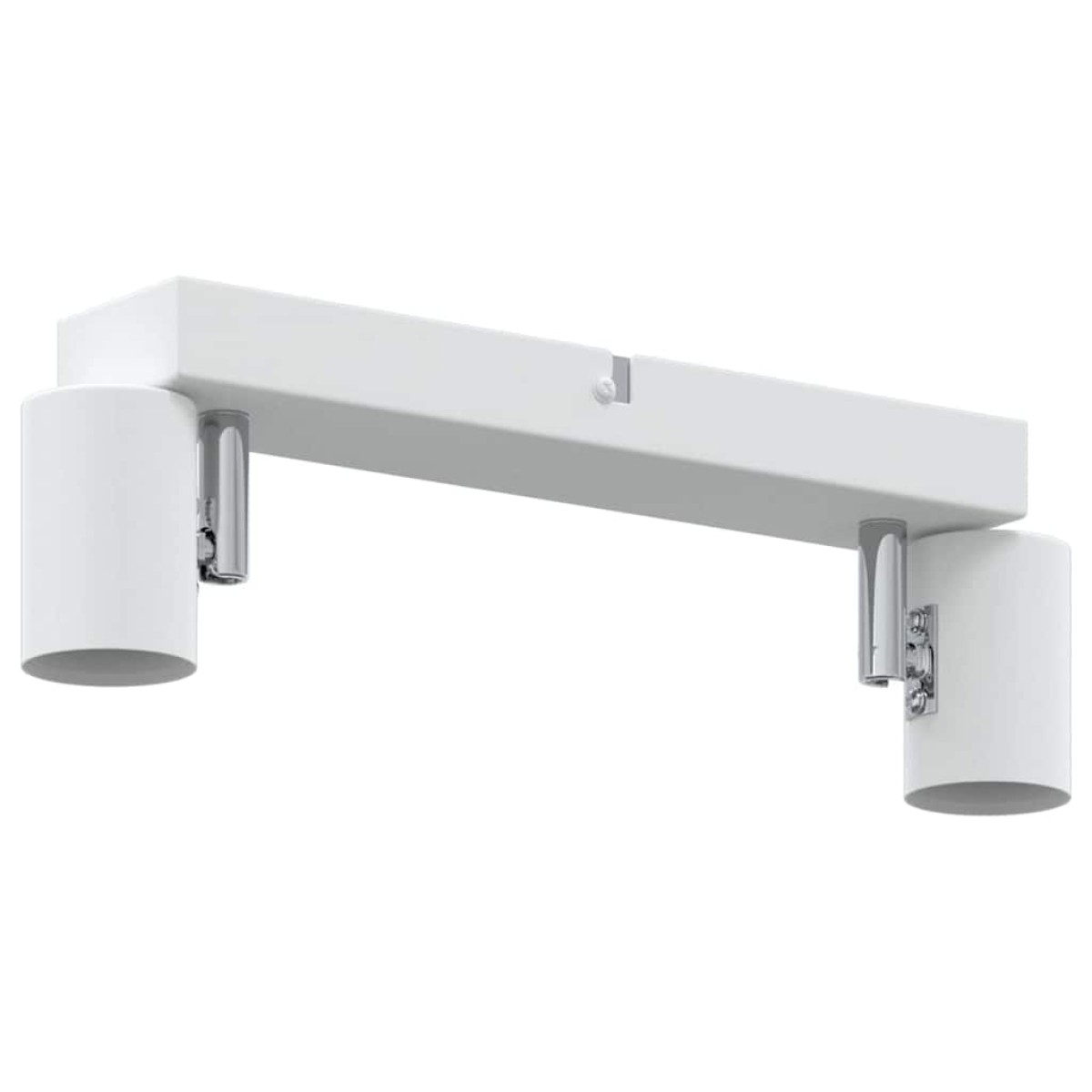 vidaXL Σποτ οροφής με προβολείς Λευκό 26 x 6,5 x 11,5 εκ Μέταλλο