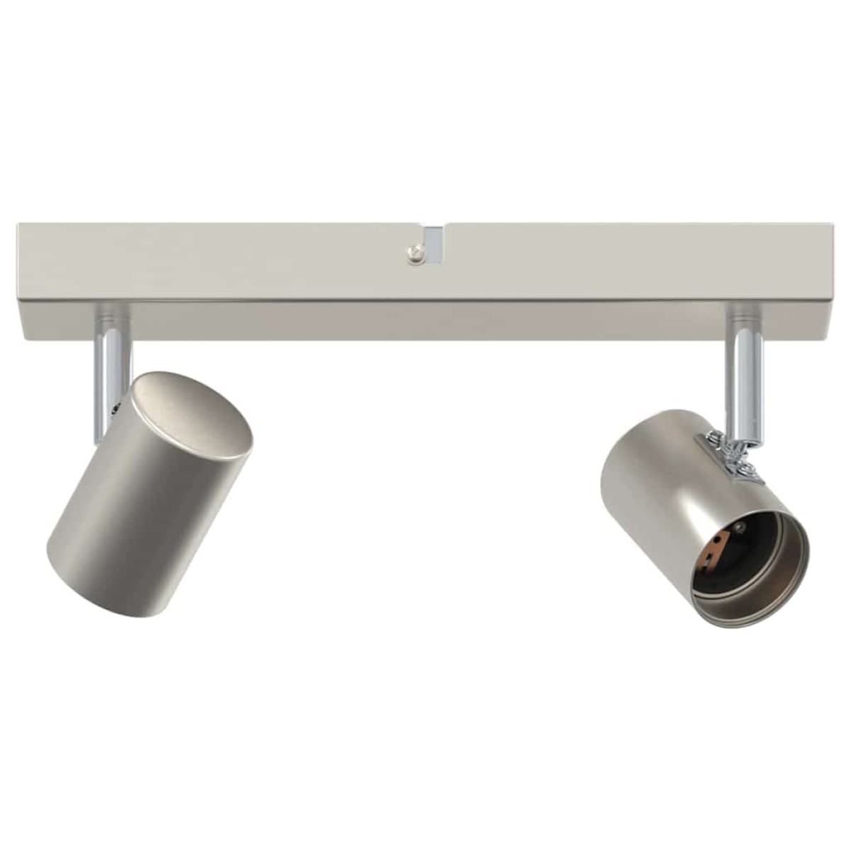 vidaXL Σποτ οροφής με προβολείς Νίκελ 26 x 6,5 x 11,5 εκ Μέταλλο