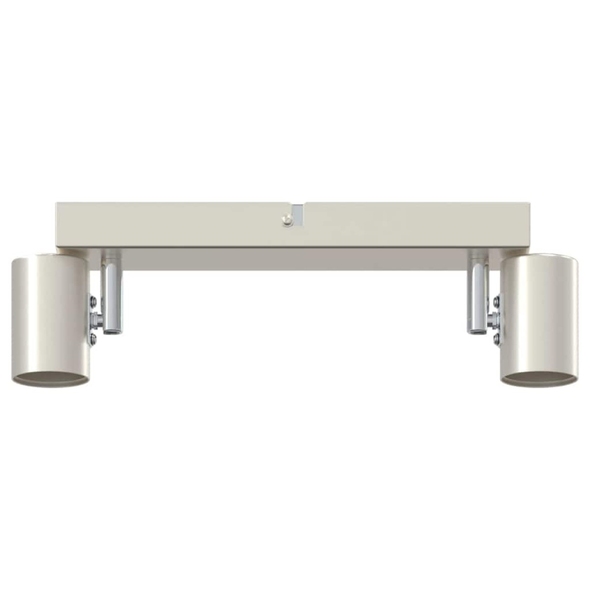 vidaXL Σποτ οροφής με προβολείς Νίκελ 26 x 6,5 x 11,5 εκ Μέταλλο