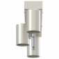 vidaXL Σποτ οροφής με προβολείς Νίκελ 38 x 6,5 x 11,5 εκ Μέταλλο