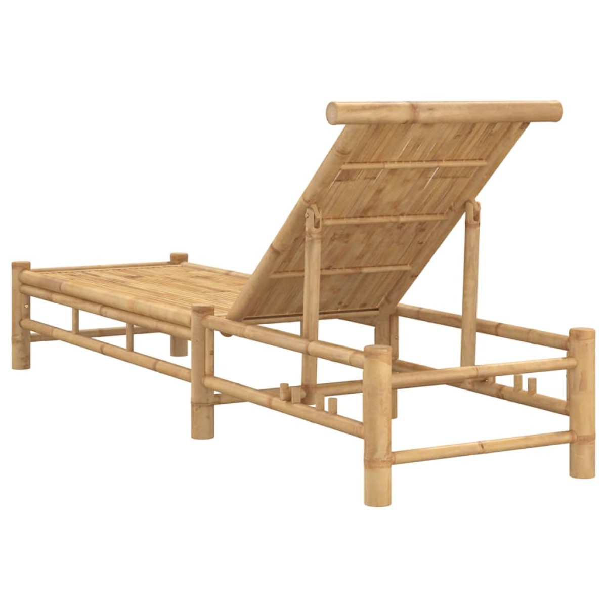 vidaXL Ξαπλώστρα από Μπαμπού 55 x 199 x 30 εκ.