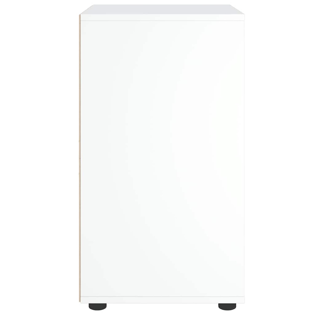 vidaXL Μπουφές VISNES Λευκό 60x40x73 εκ. από Τεχνητό Ξύλο