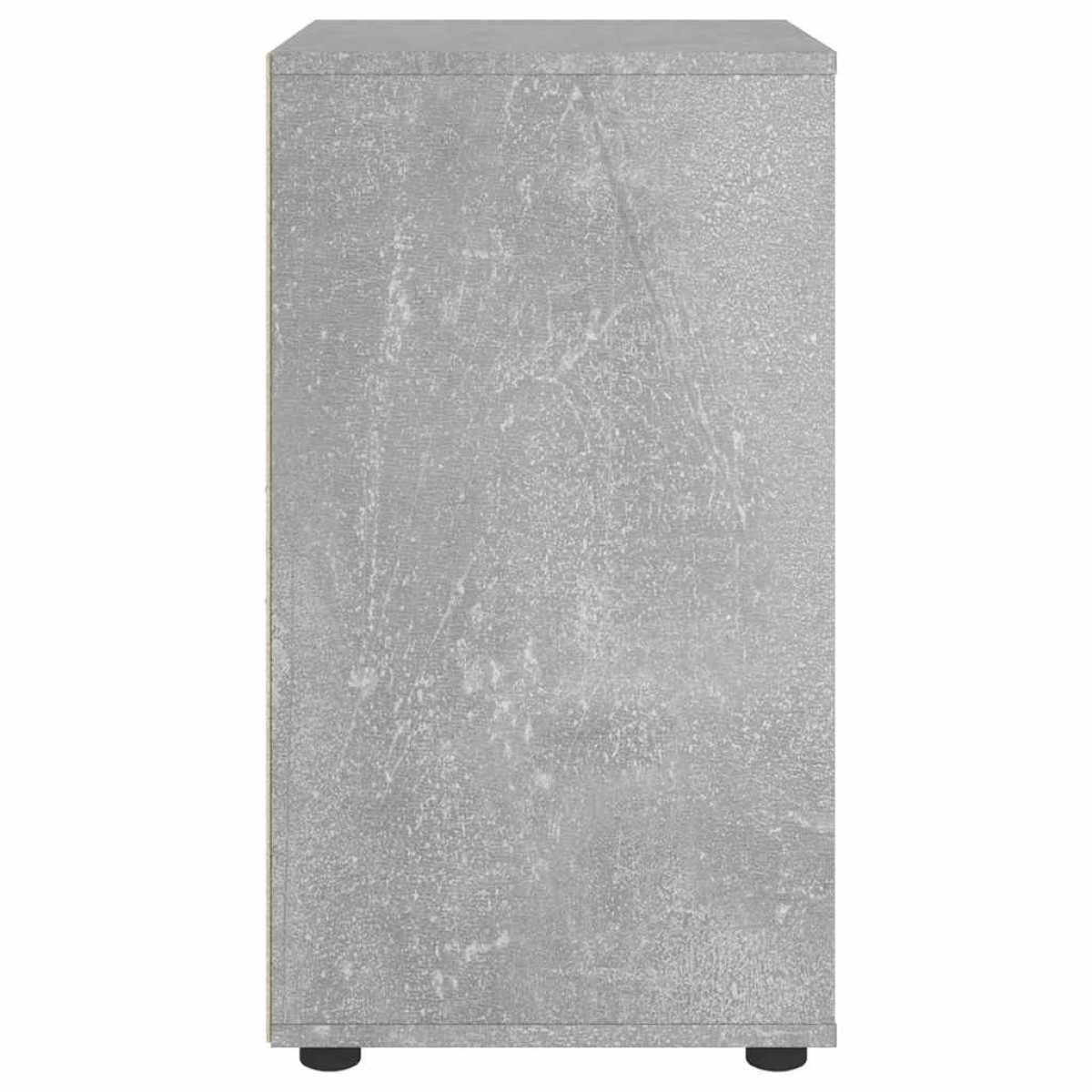 vidaXL Μπουφές VISNES Μπετόν Γκρι 60x40x73 cm Επεξεργασμένο ξύλο