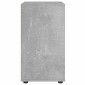 vidaXL Μπουφές VISNES Μπετόν Γκρι 60x40x73 cm Επεξεργασμένο ξύλο