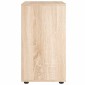 vidaXL Sideboard VISNES Δρυς Sonoma 60x40x73 cm Ξύλο μηχανής