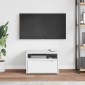 vidaXL Έπιπλο Τηλεόρασης VISNES Λευκό 60x40x38 εκ. από Τεχνητό Ξύλο