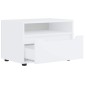 vidaXL Έπιπλο Τηλεόρασης VISNES Λευκό 60x40x38 εκ. από Τεχνητό Ξύλο