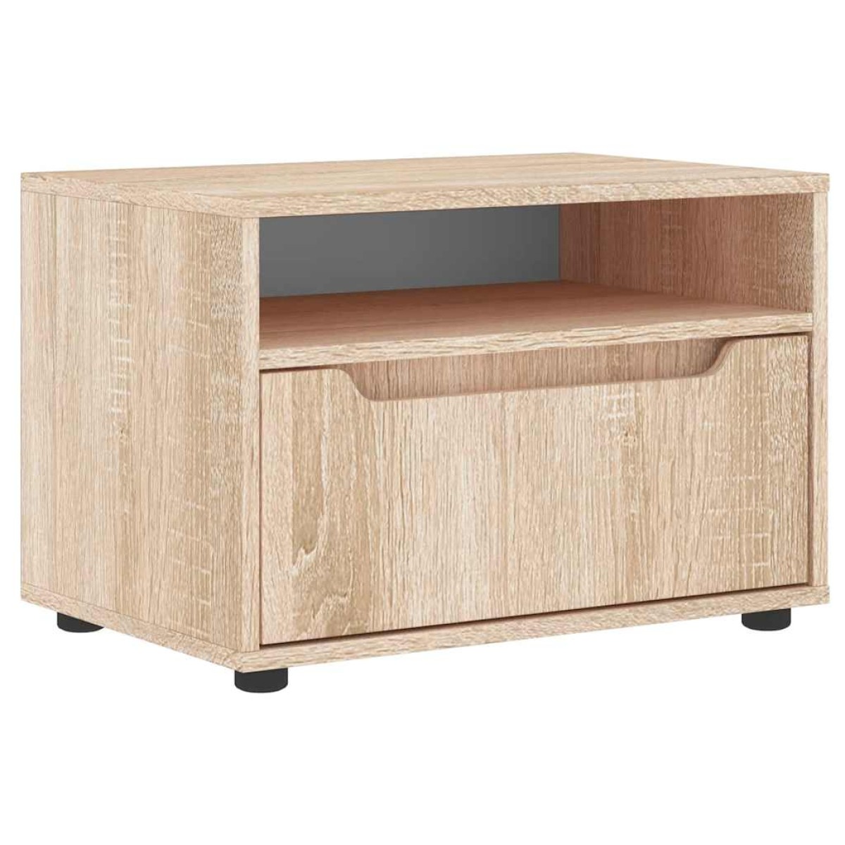 vidaXL ντουλάπι τηλεόρασης VISNES Δρυς Sonoma 60x40x38 cm