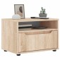 vidaXL ντουλάπι τηλεόρασης VISNES Δρυς Sonoma 60x40x38 cm