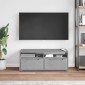 vidaXL ντουλάπι τηλεόρασης VISNES Γκρι μπετόν 100x40x38 cm