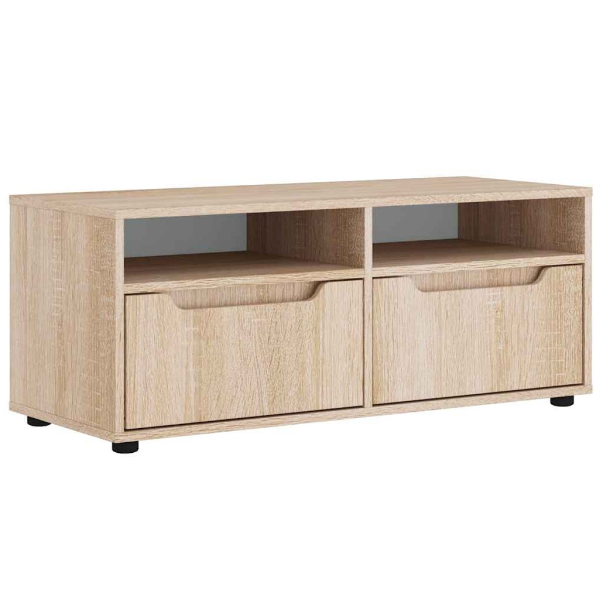 vidaXL ντουλάπι τηλεόρασης VISNES Δρυς Sonoma 100x40x38 cm